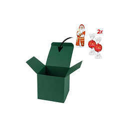 Color Box Lindt X-Mas - Dunkelgrün