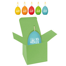 ColorBox LogoEi Kerze - Hellgrün
