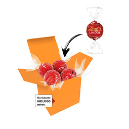 Color Lindor Box - Orange - Vollmilch