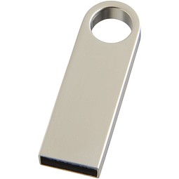 Compact USB-Stick, silber, 4GB