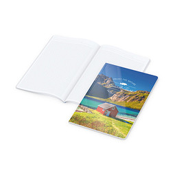 Geiger-Notes Notizbuch Copy-Book White A4 Bestseller, inkl. Digitaldruck auf Einband, matt