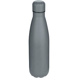 Cove 750 ml RCS-zertifizierte, einwandige Trinkflasche aus recyceltem Edelstahl, grau matt