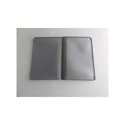 CreativDesign® Ausweistasche Euro Veloursfolie grau