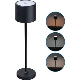 CrisMa Tischlampe mit Touchsensor, schwarz