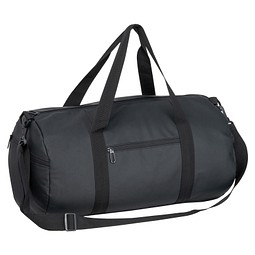 CrisMa Weekender aus Kunstleder , schwarz