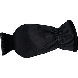 DE-ICING Scraper, Eiskratzer mit Handschuh, schwarz