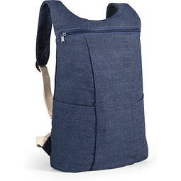 DENIM BPACK. Denim-Rucksack (300 g/m²), Blau