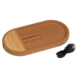 Deskorganizer mit Ladestation Lancaster,beige