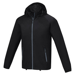 Dinlas leichte Jacke für Herren, schwarz, L