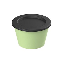 Dipbecher ToGoPlus, 100 ml, geselliges grün/schwarz