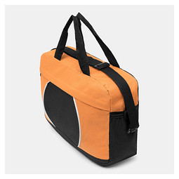 Dokumententasche PI,orange, schwarz