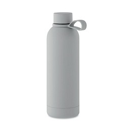 Doppelwandige Flasche 500 ml EMERALD, Grau