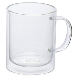 Doppelwandige Tasse Caracas,transparent