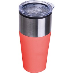 Doppelwandiger Trinkecher, 600ml JORDAN, rot
