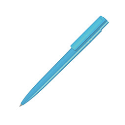 uma® Kugelschreiber Recycled PET Pen Pro, antibakteriell, blaue Mine, hellblau
