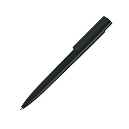 uma® Kugelschreiber Recycled PET Pen Pro, antibakteriell, blaue Mine, schwarz