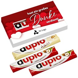 3er Duplo Pack, Motiv Danke