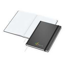 Geiger-Notes Easy-Book Comfort Bestseller A5, inkl. Siebdruck, schwarz