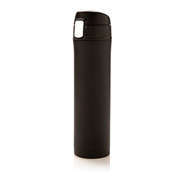 XD COLLECTION Vakuum Flasche Easy Lock, 450 ml, schwarz