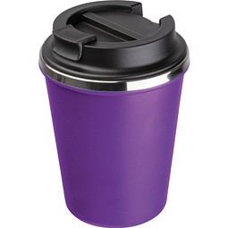 Edelstahltrinkbecher 350ml METODY, lila