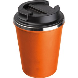 Edelstahltrinkbecher Pure 350ml, orange