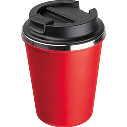 Edelstahltrinkbecher Pure 350ml, rot