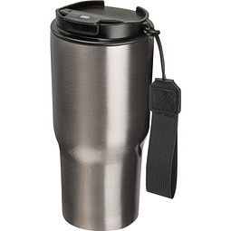 Edelstahltrinkbecher, 550ml, silbergrau