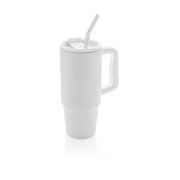 Xd Collection Embrace Deluxe Becher Aus Rcs Recyceltem Edelstahl 900ml, Weiß