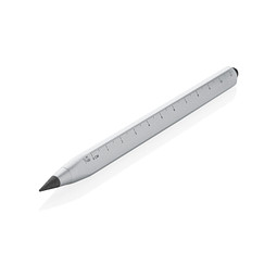 Eon Infinity Multitasking Stift aus RCS recycelt. Aluminium, silber
