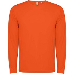 Estoril Langarm-Shirt für Kinder, Fire orange, 12