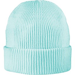 Exclusive Fine Rib Beanie, Hellblau
