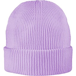 Exclusive Fine Rib Beanie, Lila