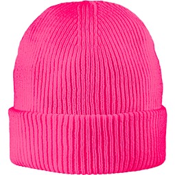 Exclusive Fine Rib Beanie, Rosa