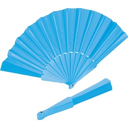 Fächer SALOMEA, hellblau