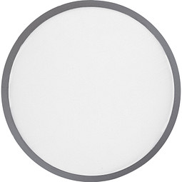 Faltbare Wurfscheibe aus Polyester mit Etui, weiss