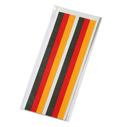 Fahne Holzstab, Deutschland-Farben