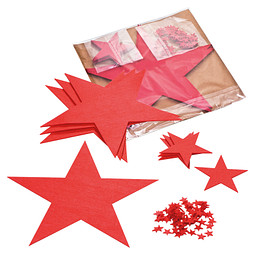 Filzsterneset Karlstad,rot