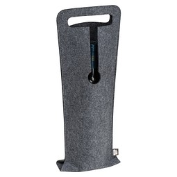 Filztasche für Flaschen , anthrazit