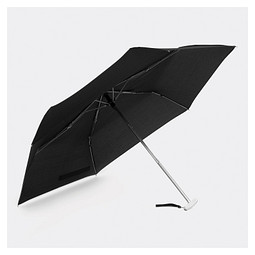 Flacher Mini-Taschenschirm FLAT,schwarz