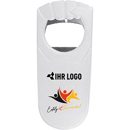 Flaschenöffner Fan-Edition mit WM-Motiv Erfolg plus Logofläche