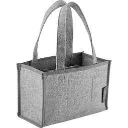 Flaschentragetasche MORITZ, grau