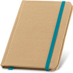 FLAUBERT. Notizbuch mit Hardcover aus Karton, 160 unlinierten, Hellblau