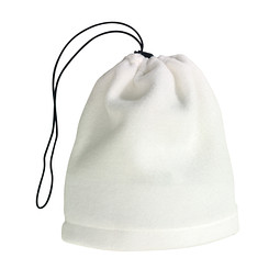 Fleece-Schalmütze VARIOUS,weiß