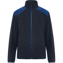 Fleecejacke Terrano in kombinierten Farben, XL, navy/royalblau