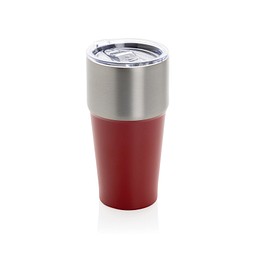 Fluid Becher aus RCS-zertifiziert recyceltem Stahl, 500ml, rot