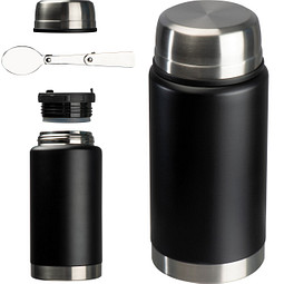 Foodcontainer, 750 ml, schwarz