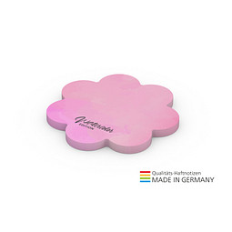 Geiger-Notes Haftnotiz Form aus 72 x 72 mm, 50 Blatt, inkl. Druck, Blume