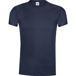 FRUIT OF THE LOOM® Unisex T-Shirt Original T, L, DUNKEL MARINEBLAU