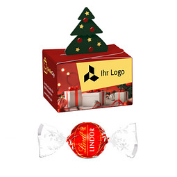 Geschenkbox Mini, Lindor Milchkugel, inkl. Druck