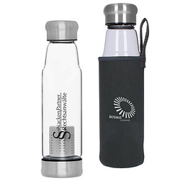 Glasflasche Flavour, 500 ml, transparent